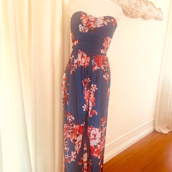 Hawaiian print Jumpsuit one size - Picture 1 of 8